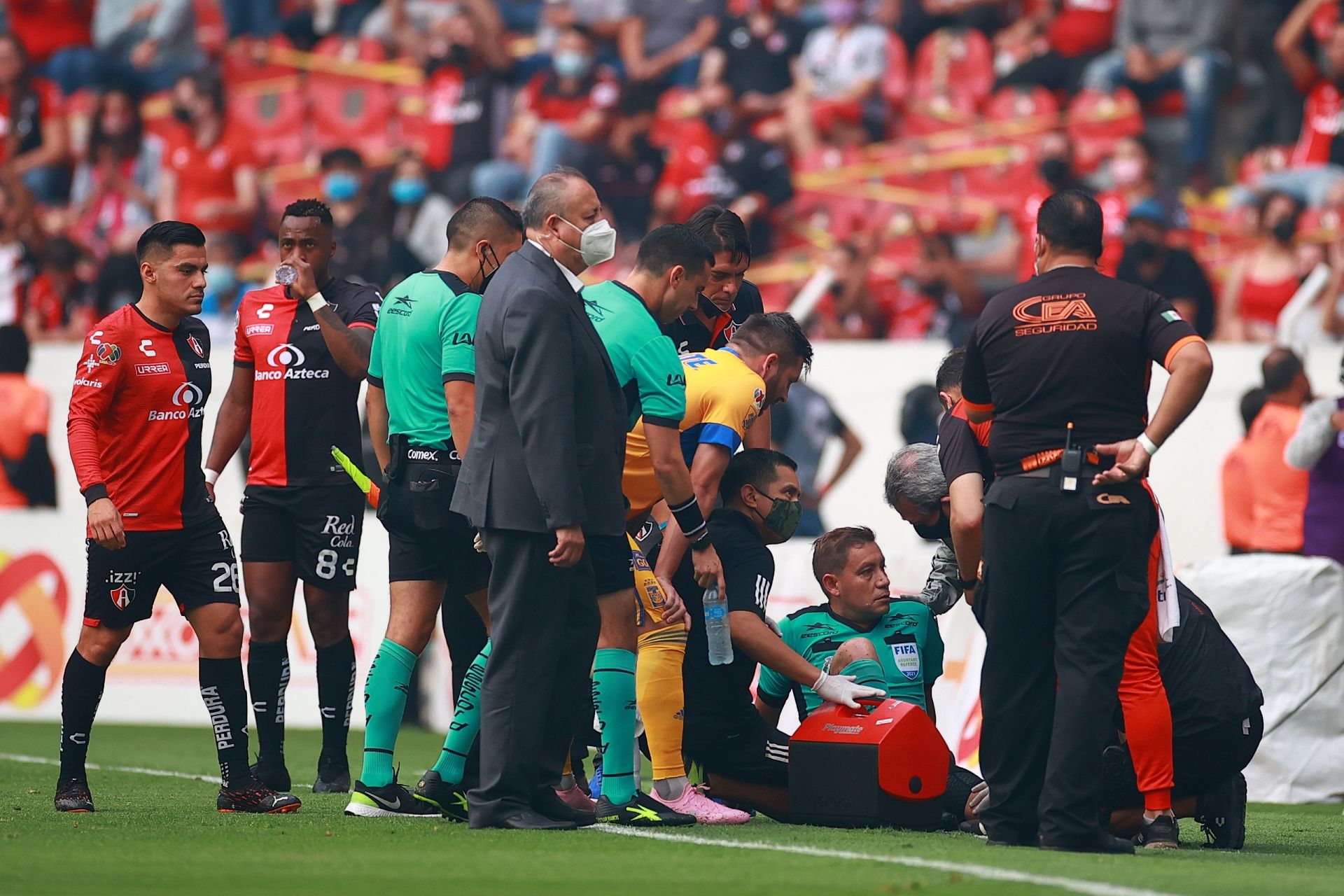 Oscar Mejía Atlas vs Tigres Repechaje Guardianes 2021