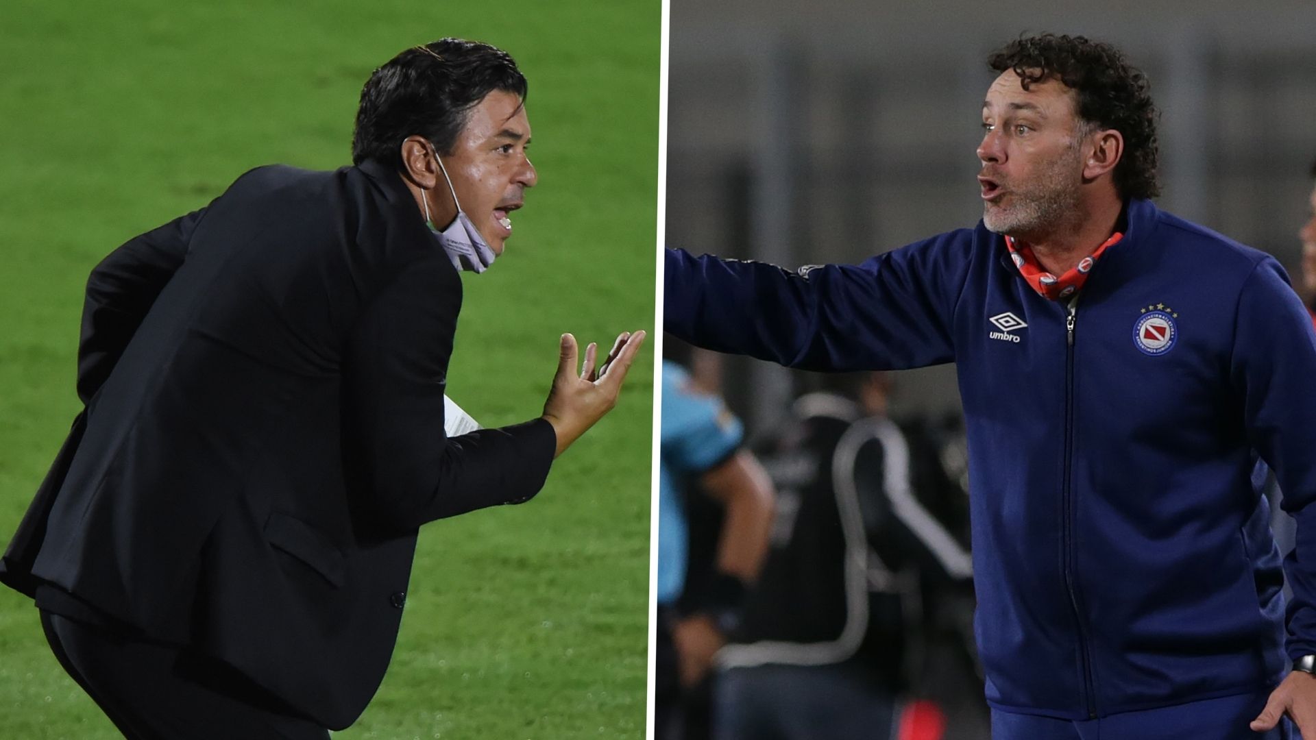 Marcelo Gallardo Gabriel Milito River Plate Argentinos Juniors 2021