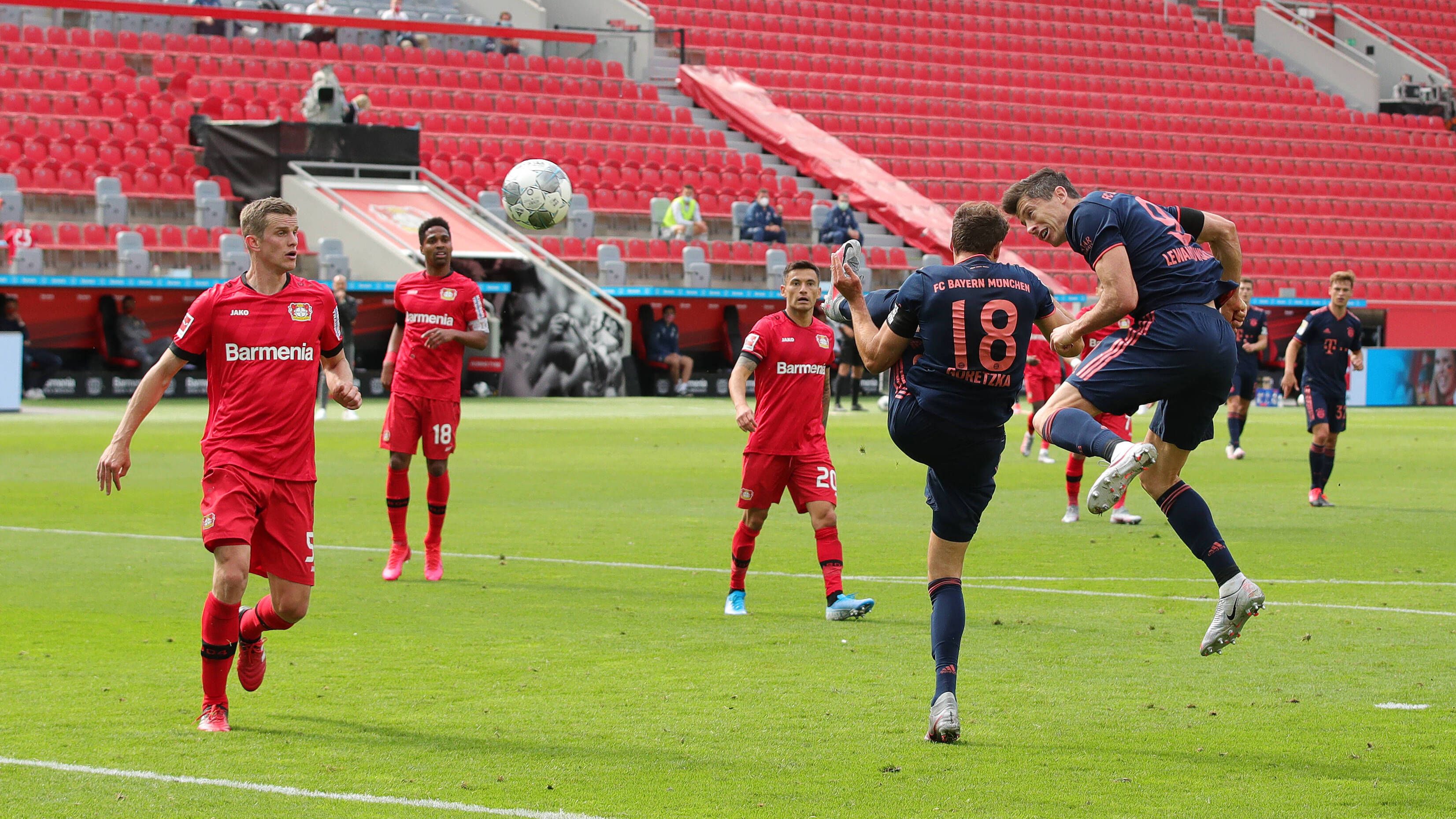 GERMANY ONLY Bayer Leverkusen Bayern München