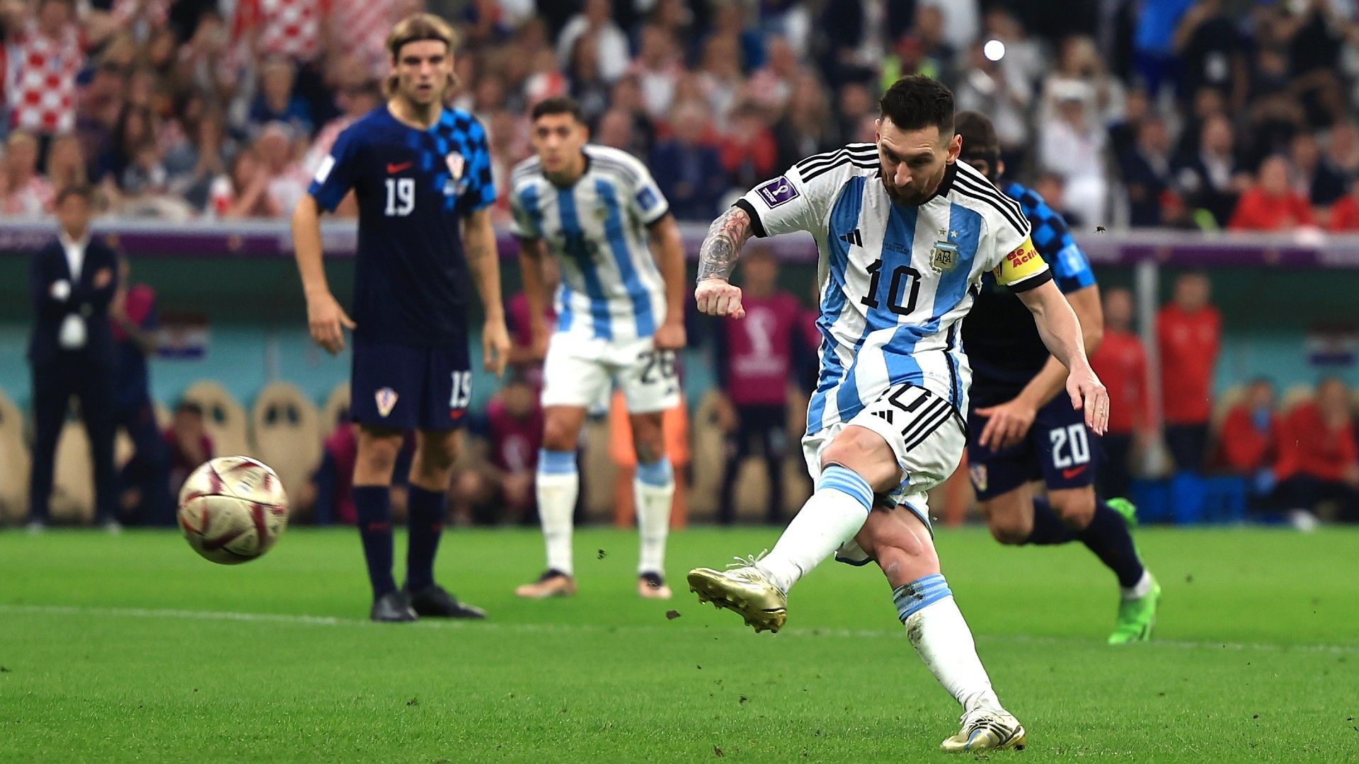 Lionel Messi Argentina Croatia 2022 World Cup