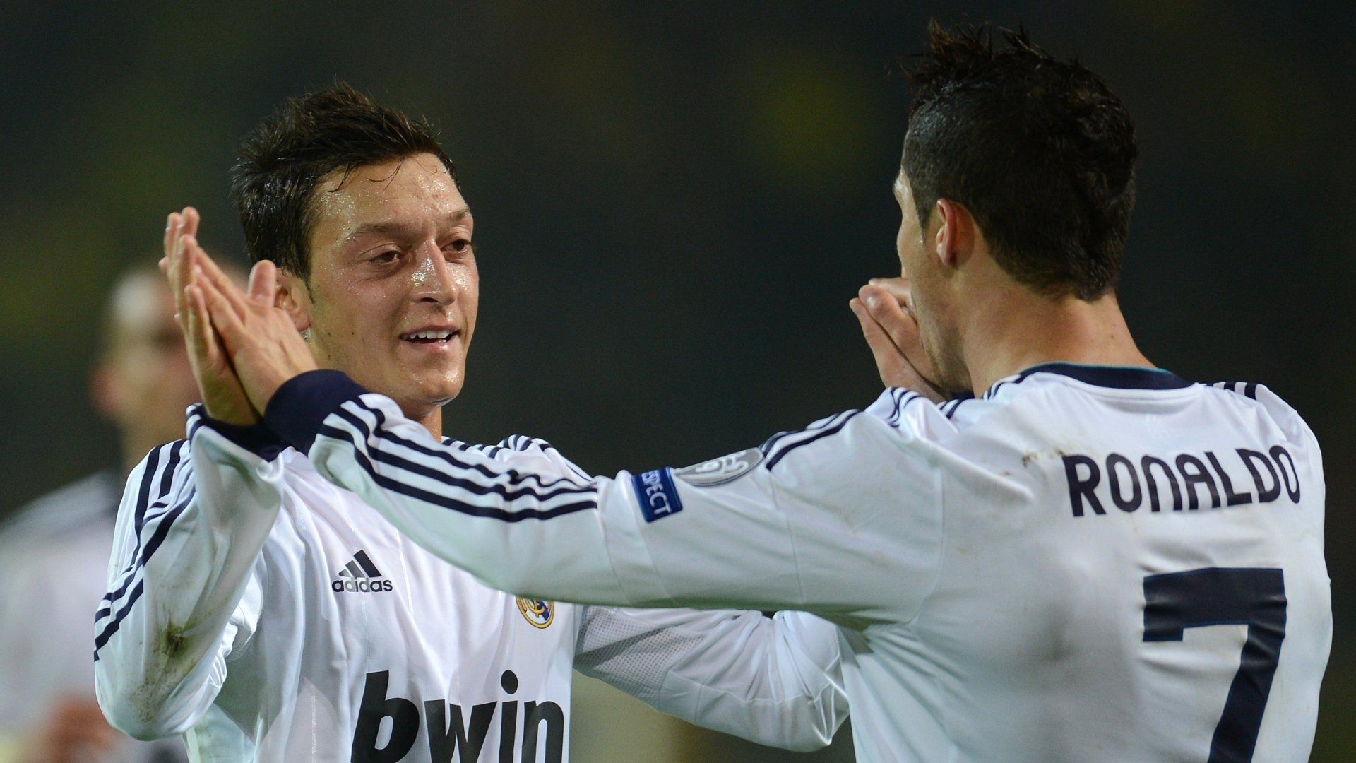 Mesut Ozil Cristiano Ronaldo Real Madrid 2012-13