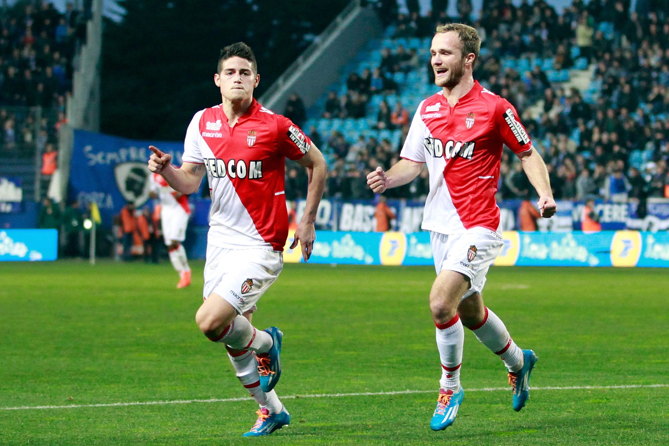 Monaco attacking midfielder James Rodriguez