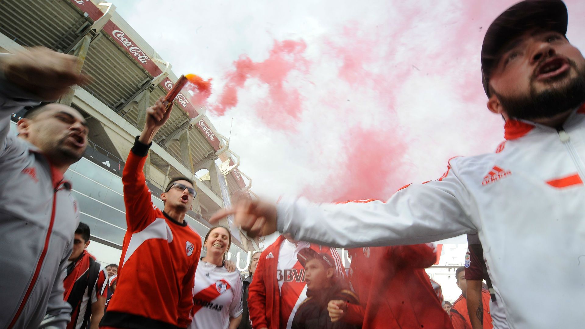 Banderazo Hinchas River Fans 2018
