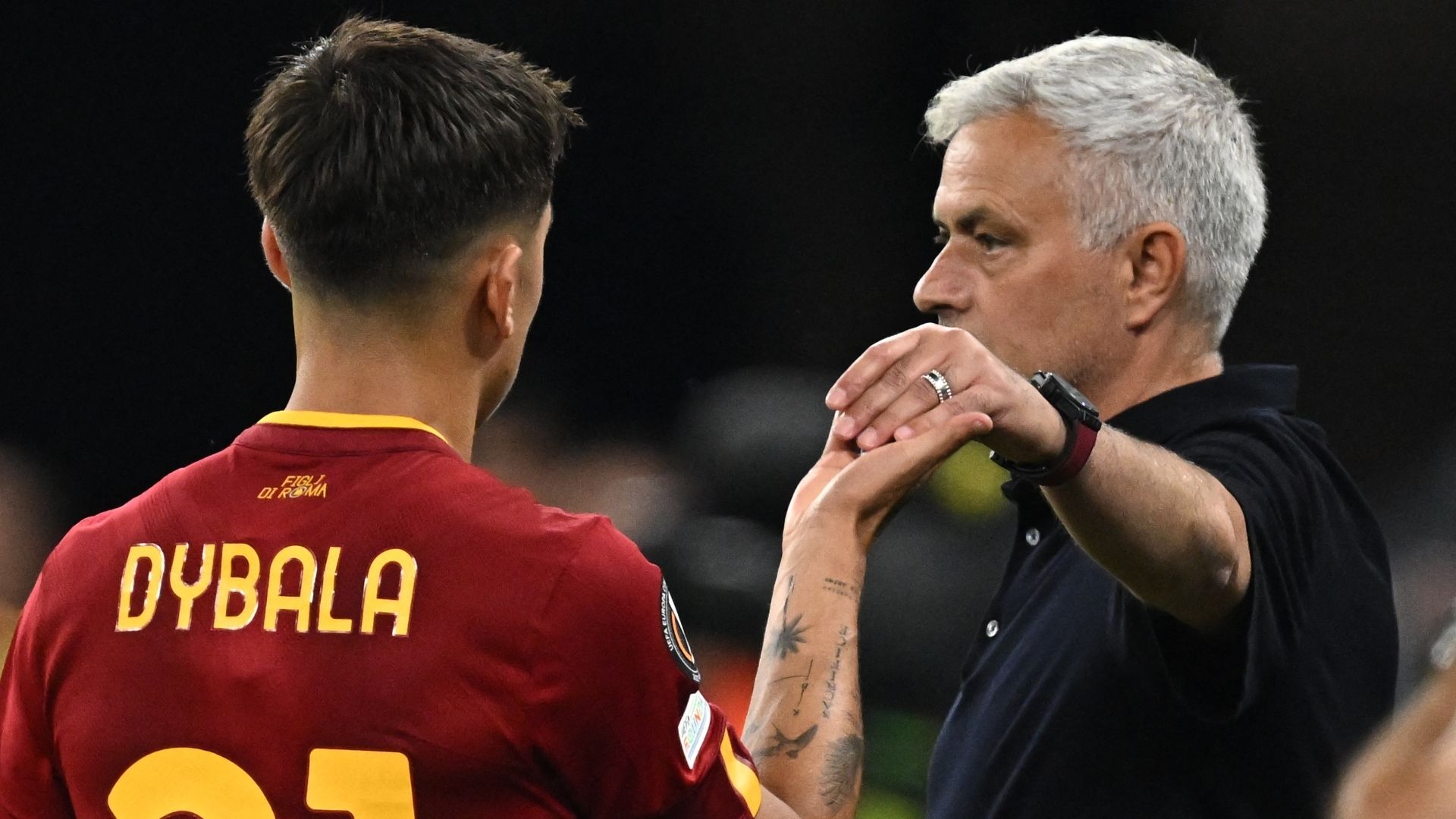 Paulo Dybala Josè Mourinho Roma