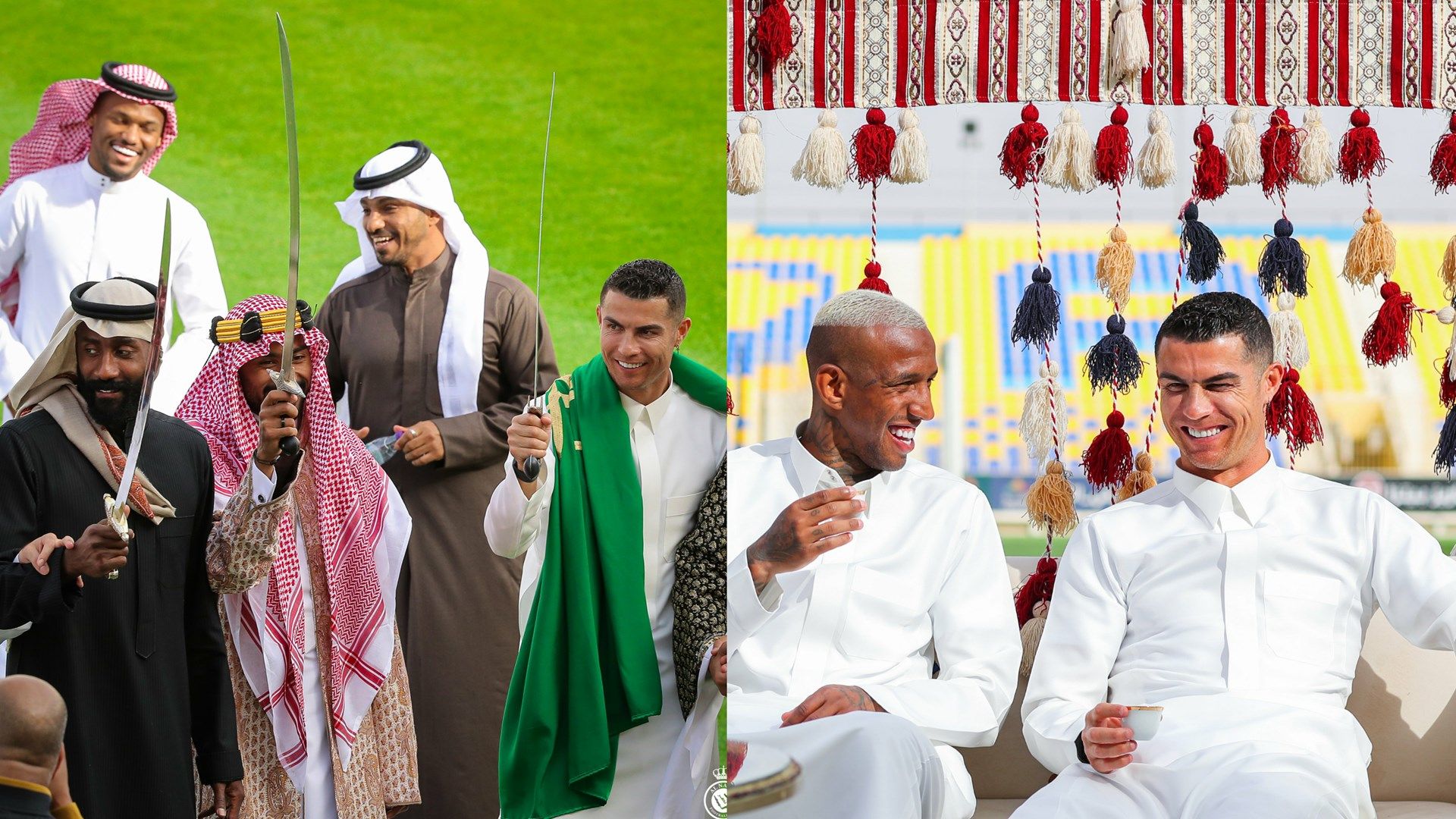 Cristiano Ronaldo Anderson Talisca Al Nassr 2023