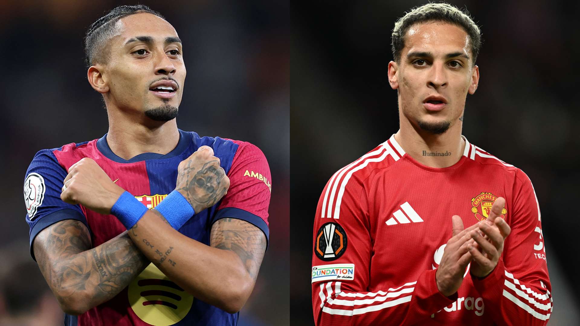 Raphinha Antony 2024-25