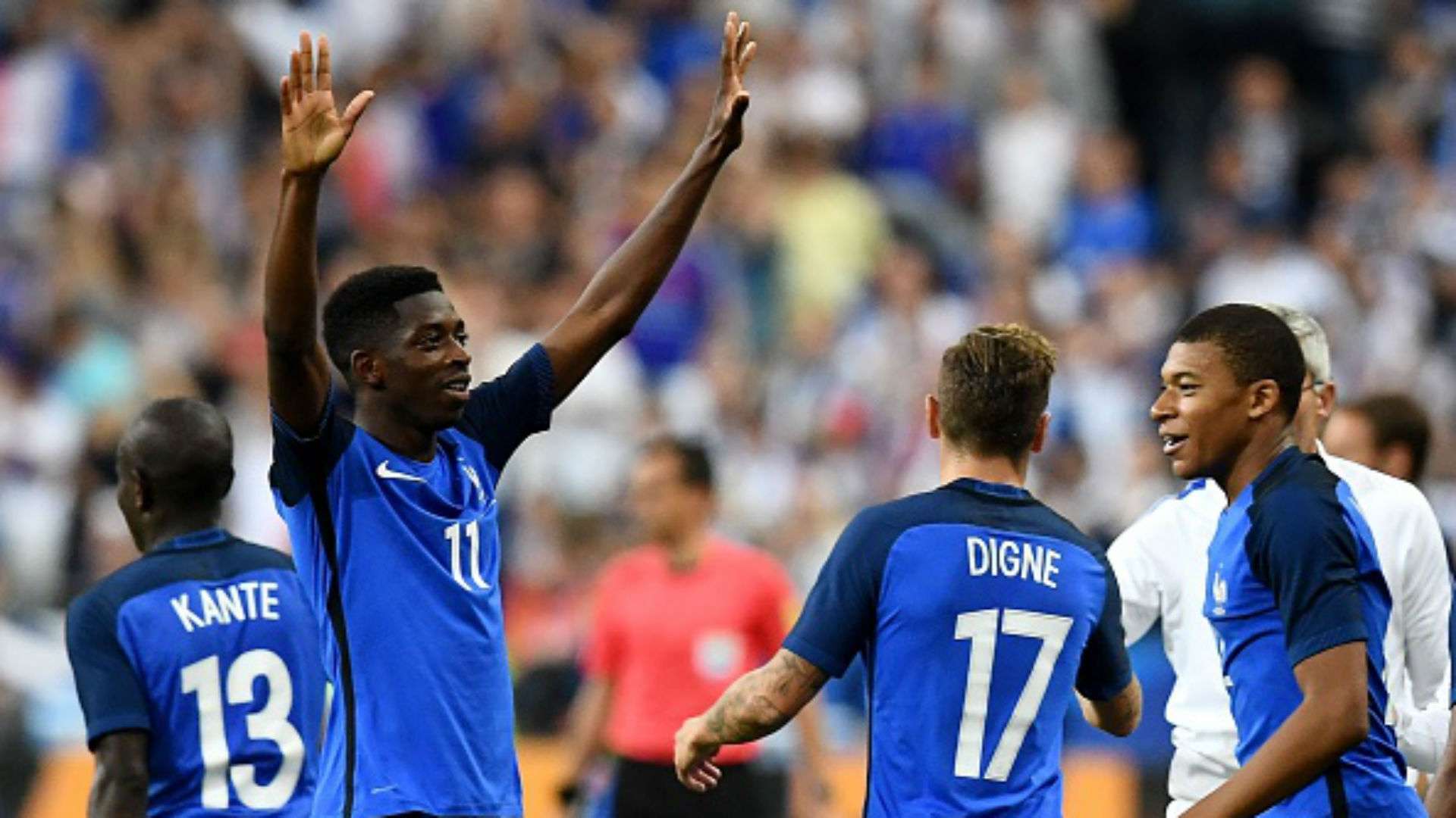 Dembele France Angleterre