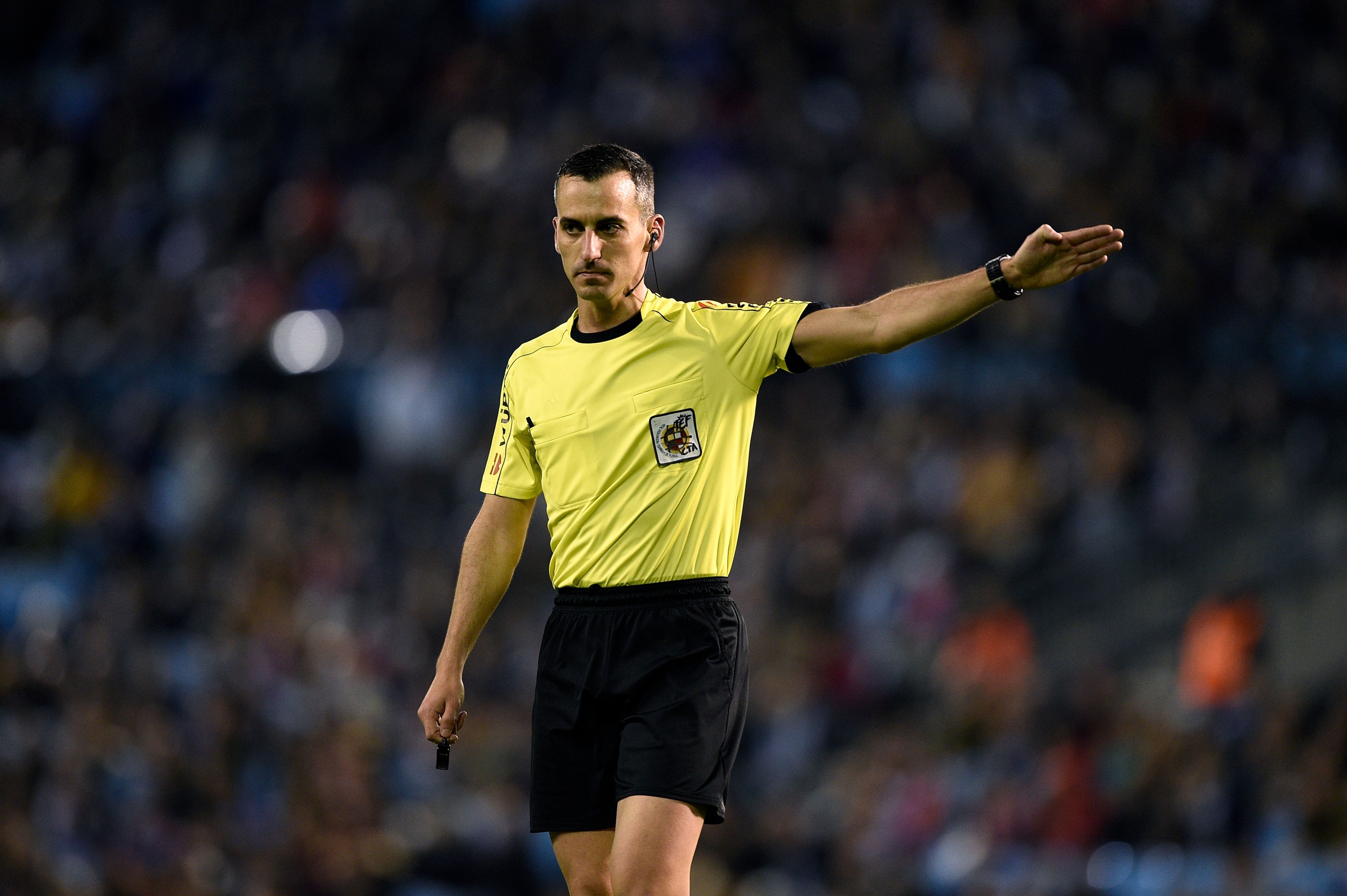 Santiafo Jaime Latre arbitro LaLiga