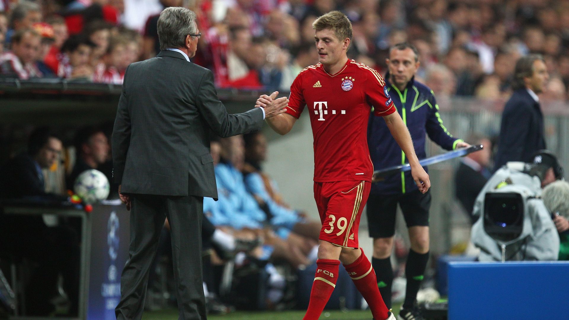 Toni Kroos Jupp Heynckes Bayern München 24102017