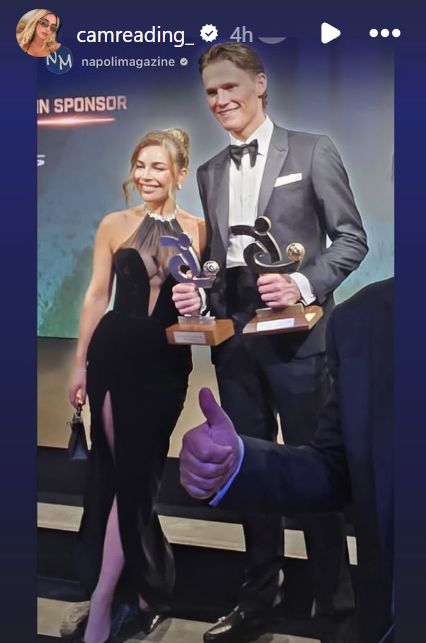 Cam Reading Scott McTominay Serie A footballer of the year 2025