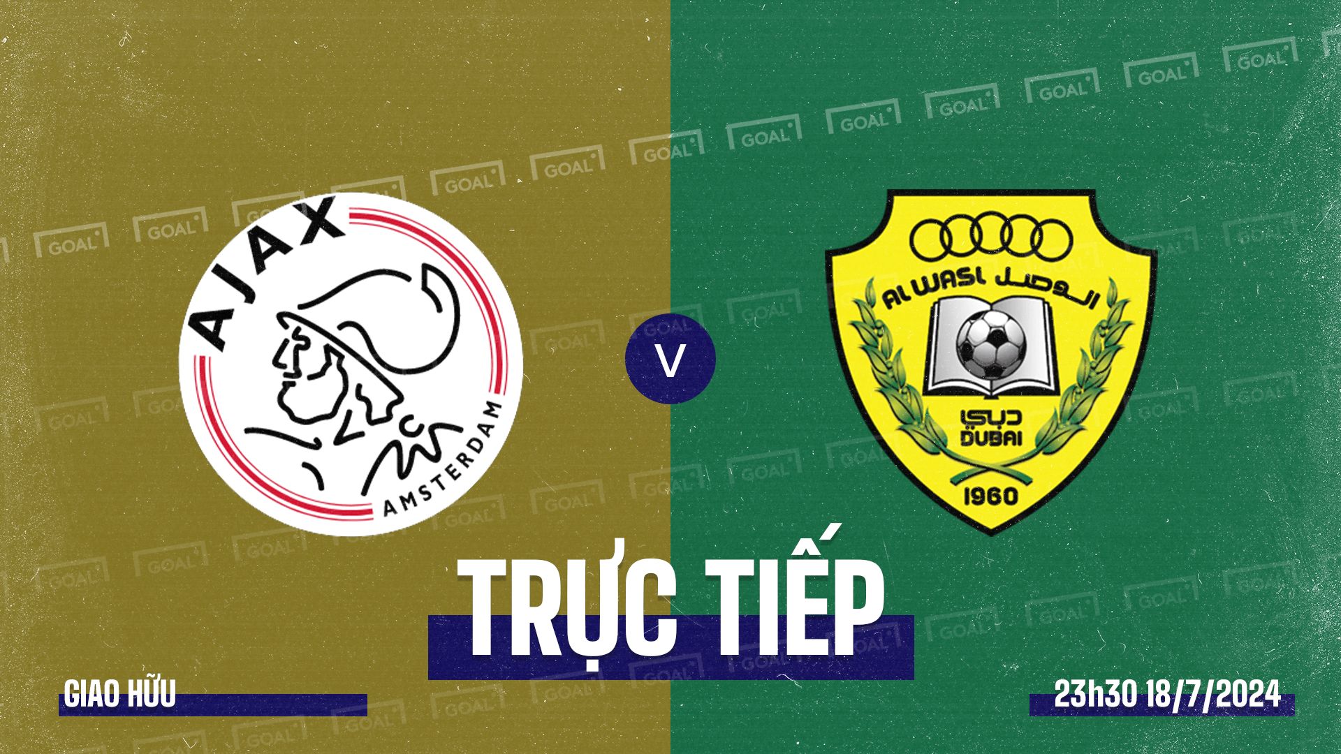 Ajax vs Al-Wasl 2024 GFX