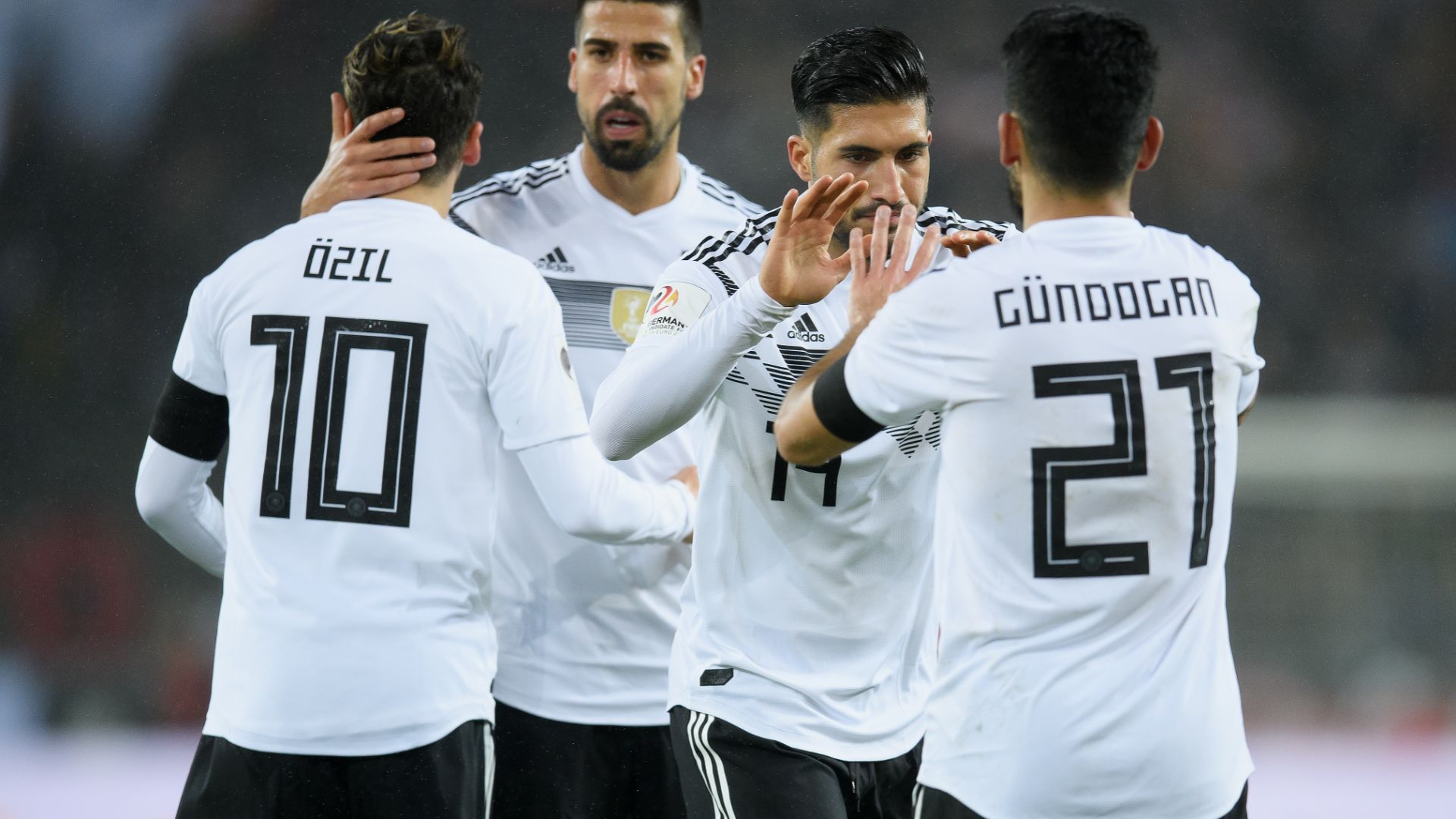 Emre Can Ilkay Gundogan Germany 11142017
