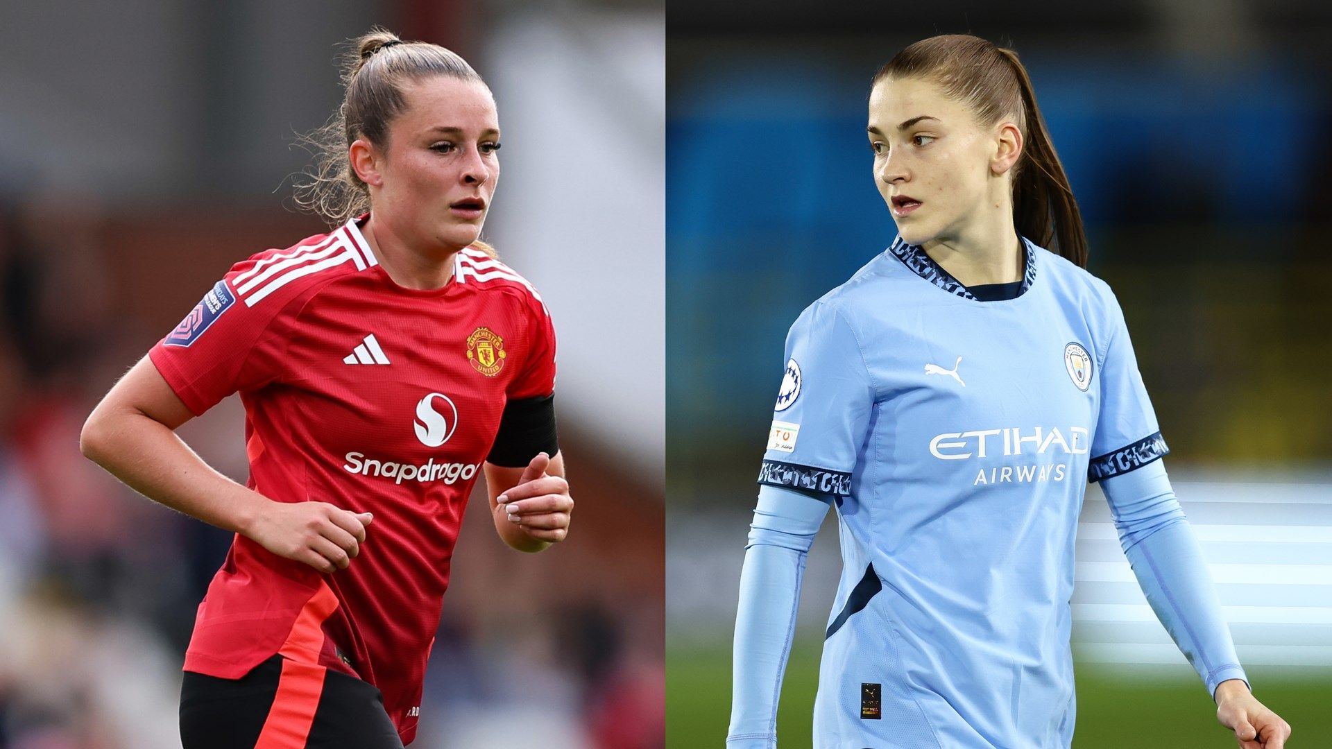 Ella Toone Jess Park Man Utd Man City split