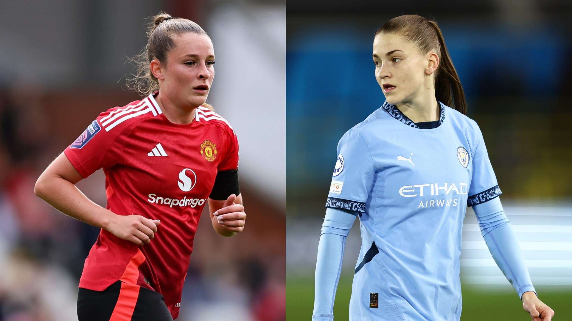 Ella Toone Jess Park Man Utd Man City split
