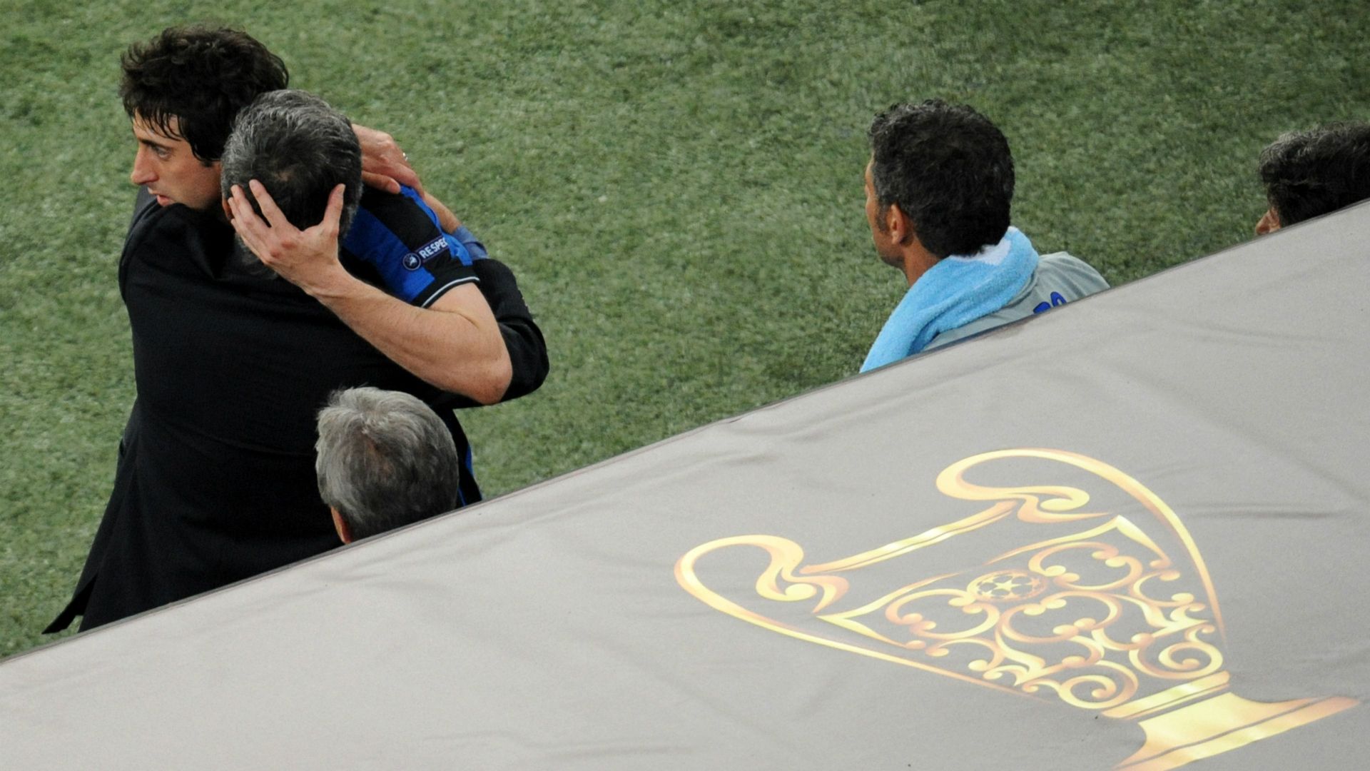 Jose Mourinho & Diego Milito