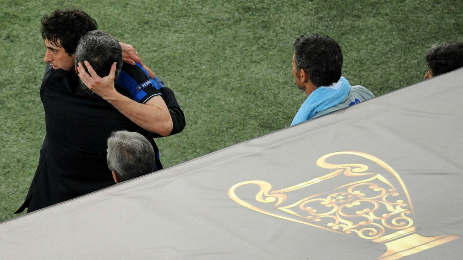 Jose Mourinho & Diego Milito