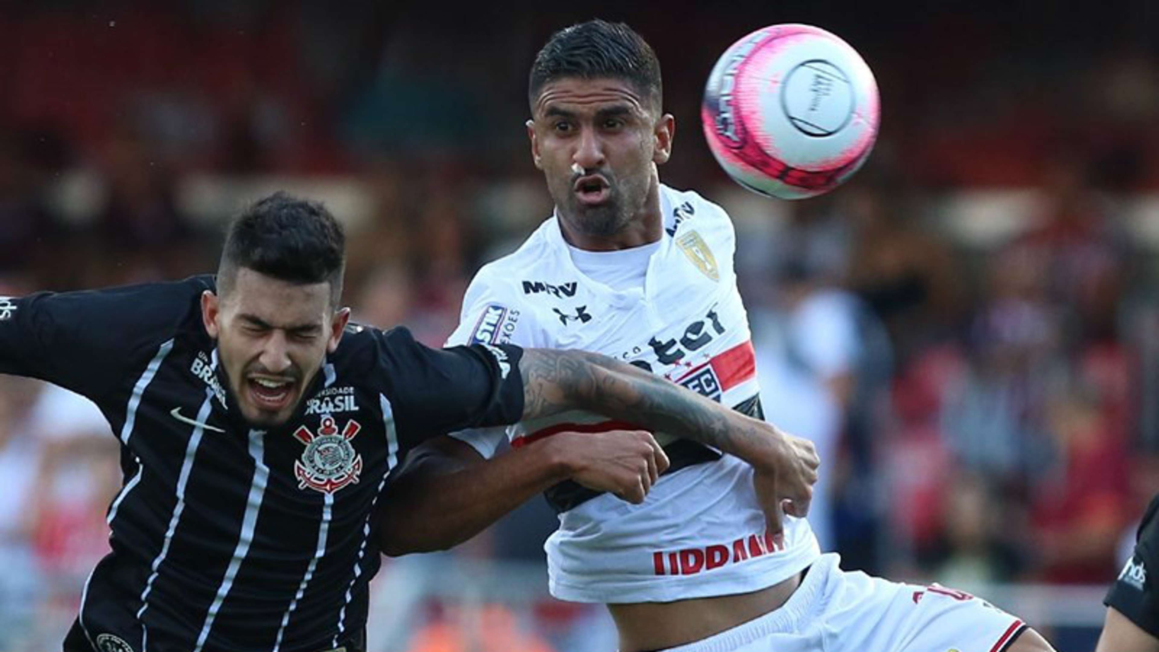 Tréllez e Pedro Henrique - São Paulo x Corinthians - 25/03/2018