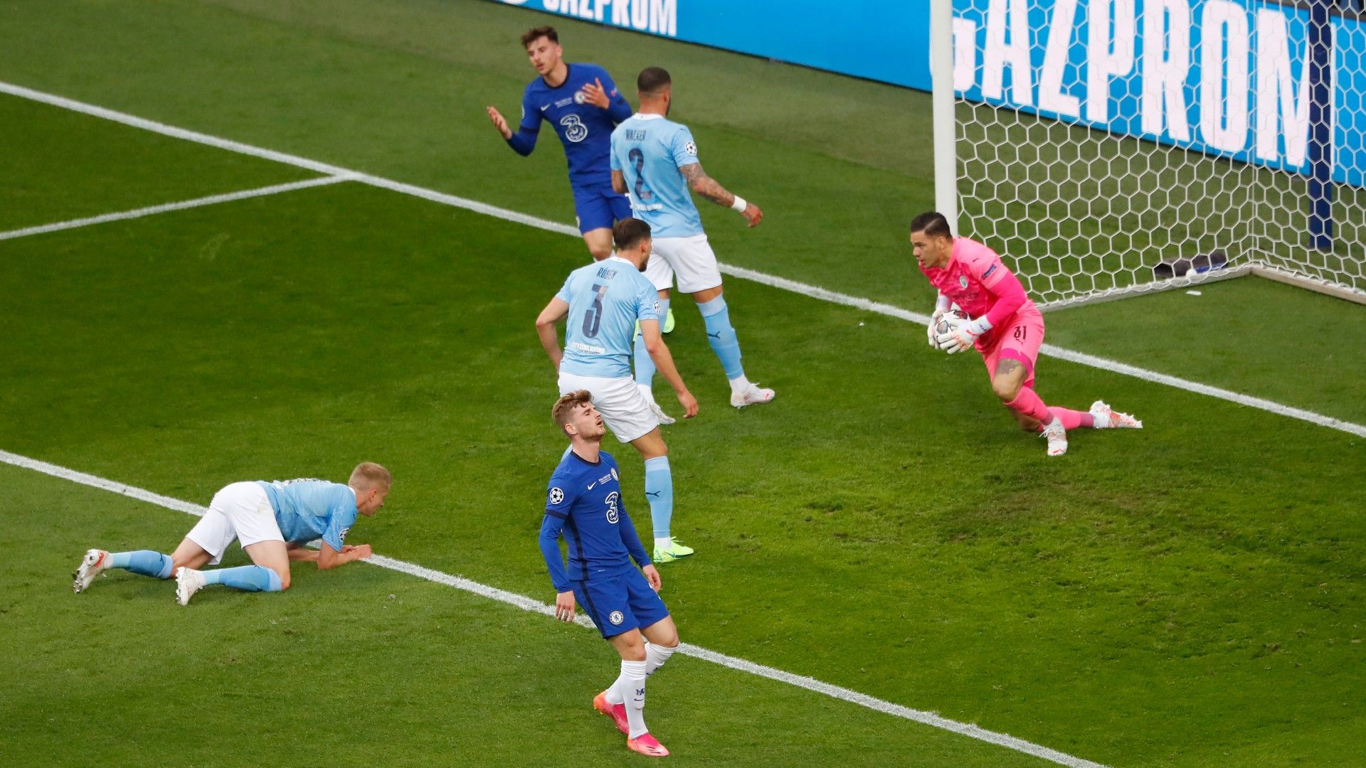 Timo Werner Man City vs Chelsea Champions League final 2020-21