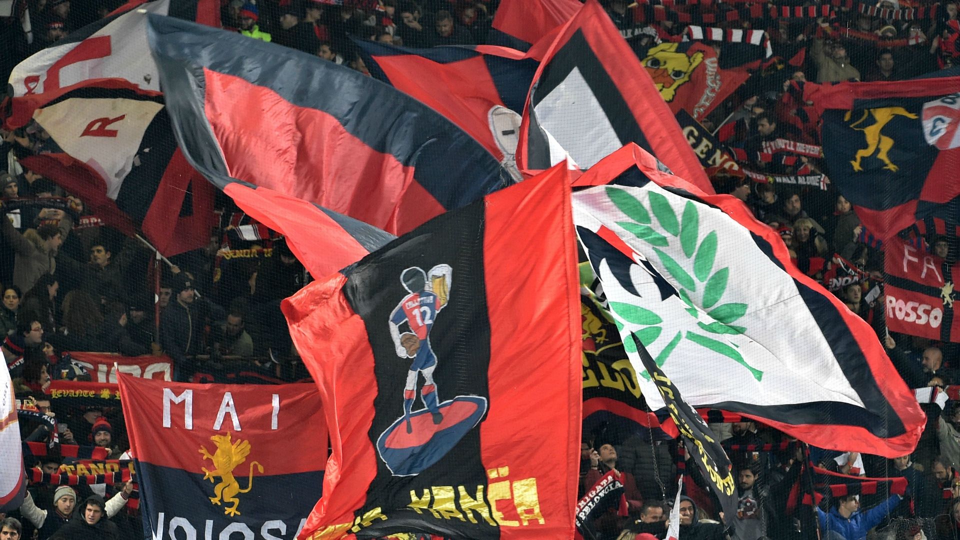 Genoa fans Serie A 12152016