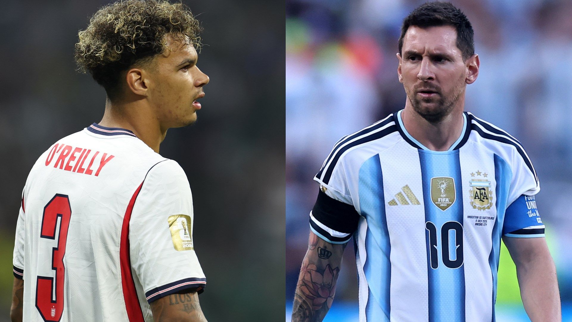 Nico O'Reilly Lionel Messi