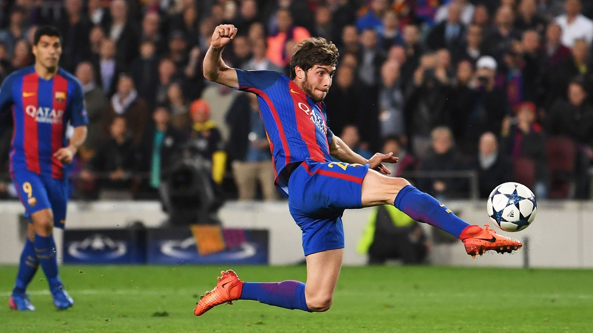 Sergi Roberto Barcelona PSG Champions League
