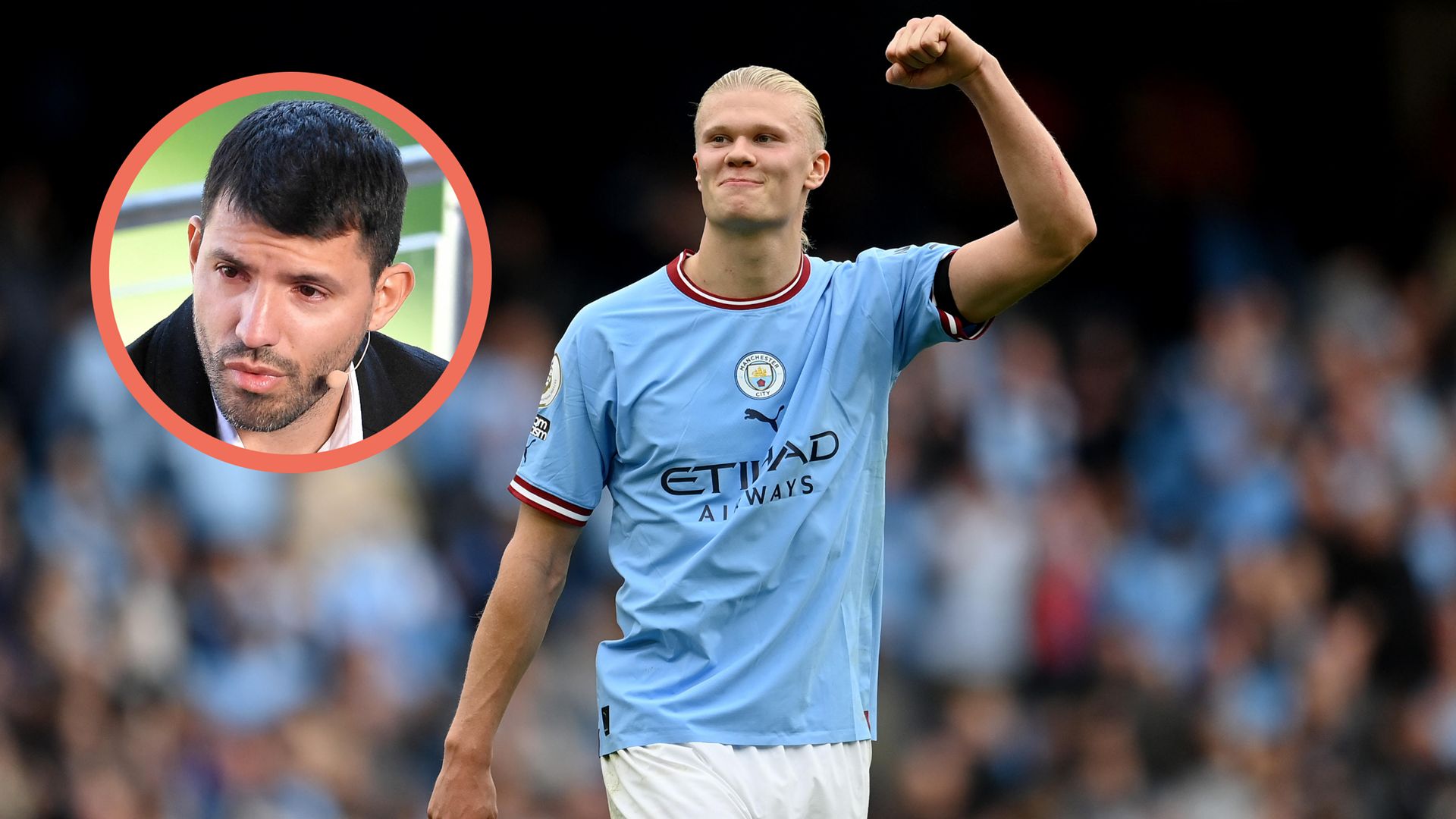 Manchester City Sergio Agüero Erling Haaland