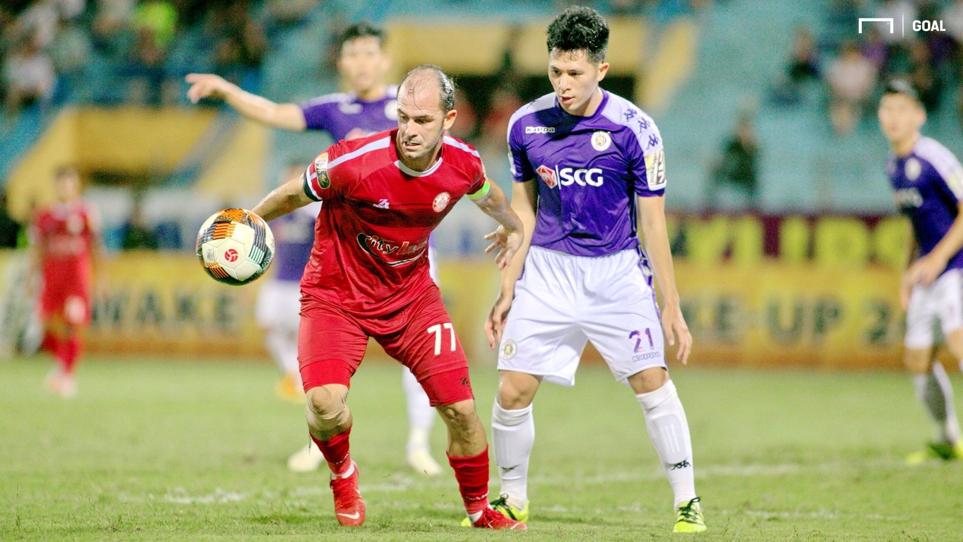 Huynh Kesley Alves Tran Dinh Trong Hanoi vs Ho Chi Minh City V.League 2019