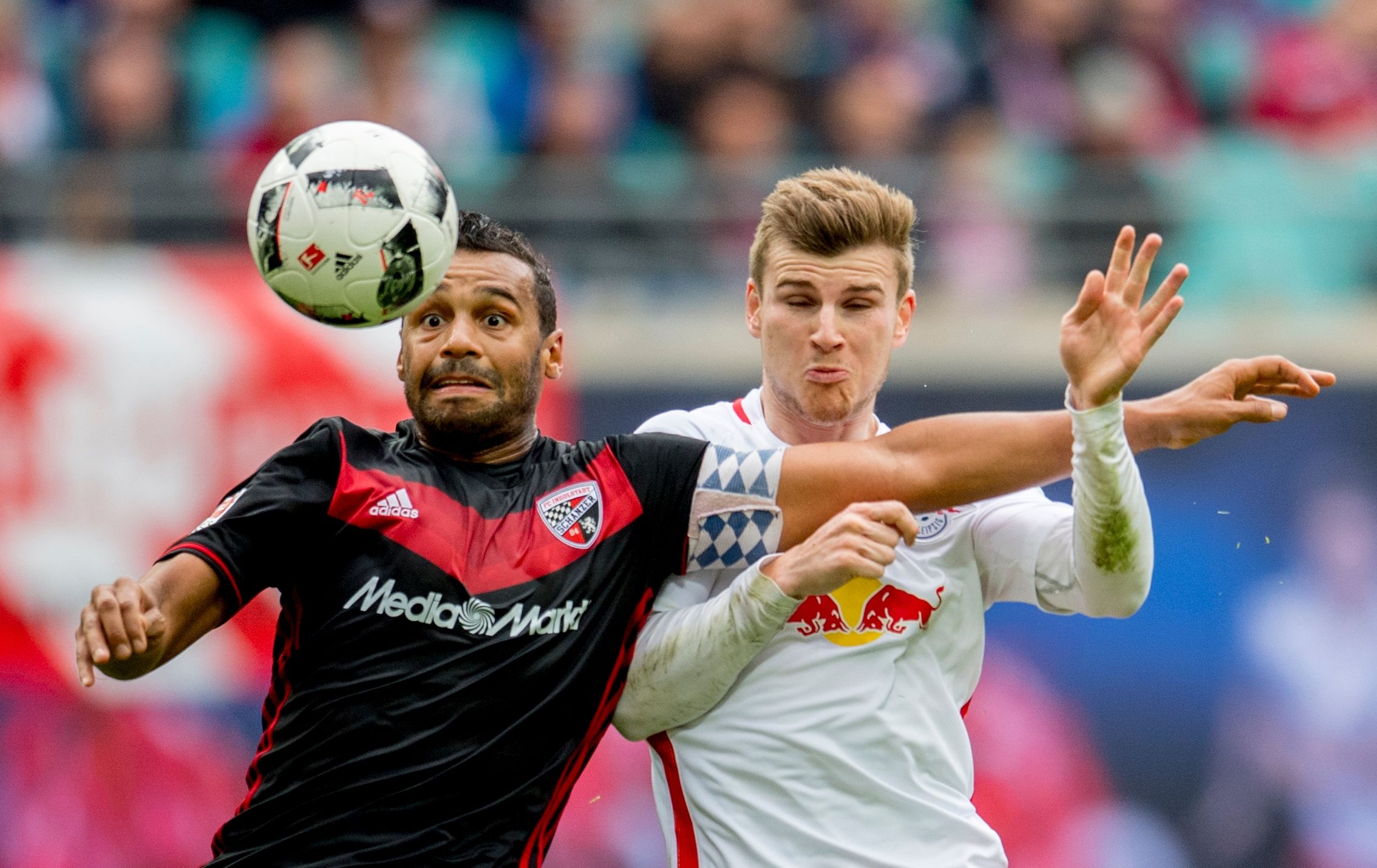 Timo Werner Marvin Matip RB Leipzig FC Ingolstadt Bundesliga 29042017