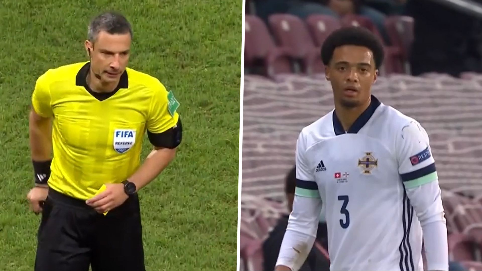 Jamal Lewis Northern Ireland vs Switzerland 09102021