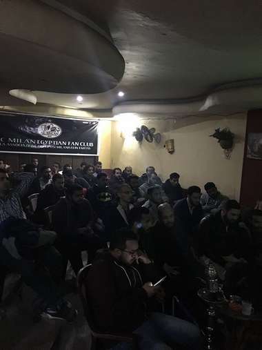 milan fans in cairo