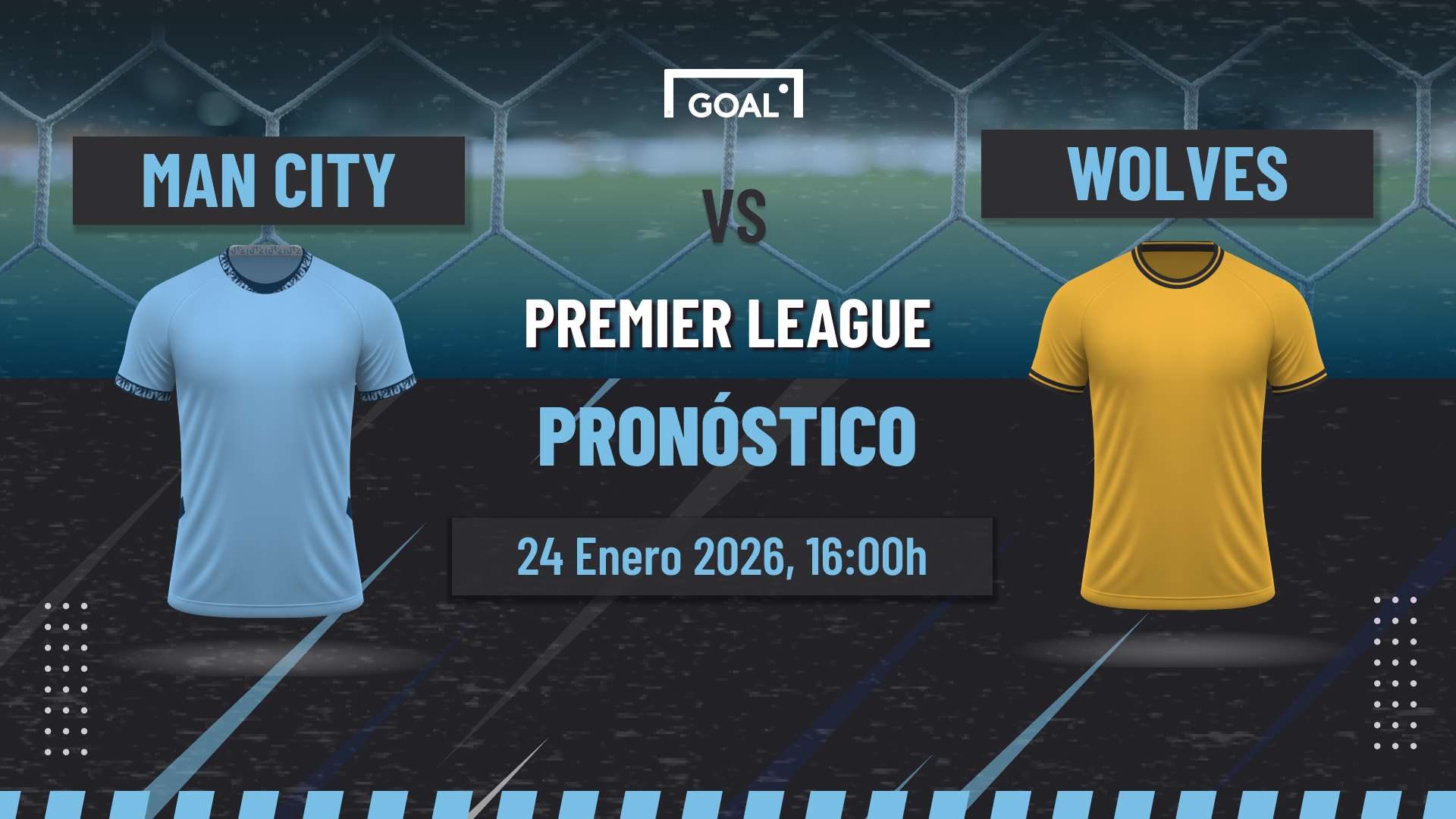 Manchester City vs Wolves Pronóstico y Apuestas Premier League | 24/01/26