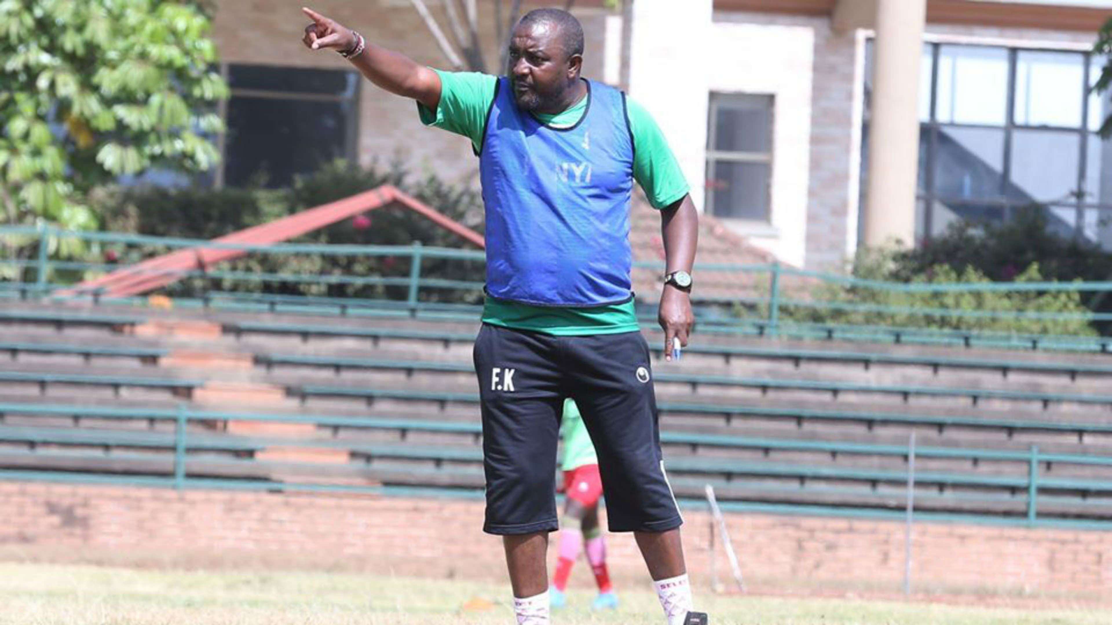 Kenya and Harambee Stars coach Francis Kimanzi.