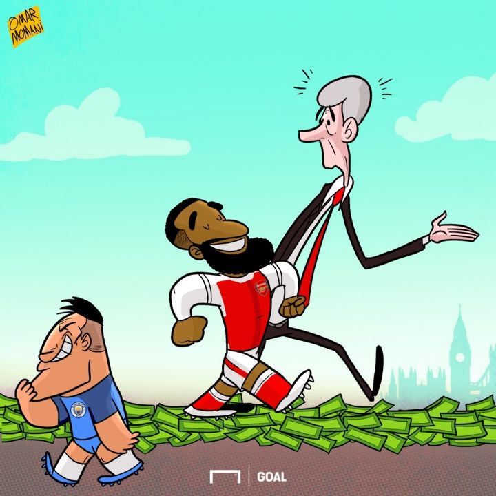 Kartun Goal Internasional 2017 - Alexandre Lacazette Datang, Alexis Sanchez Hengkang?