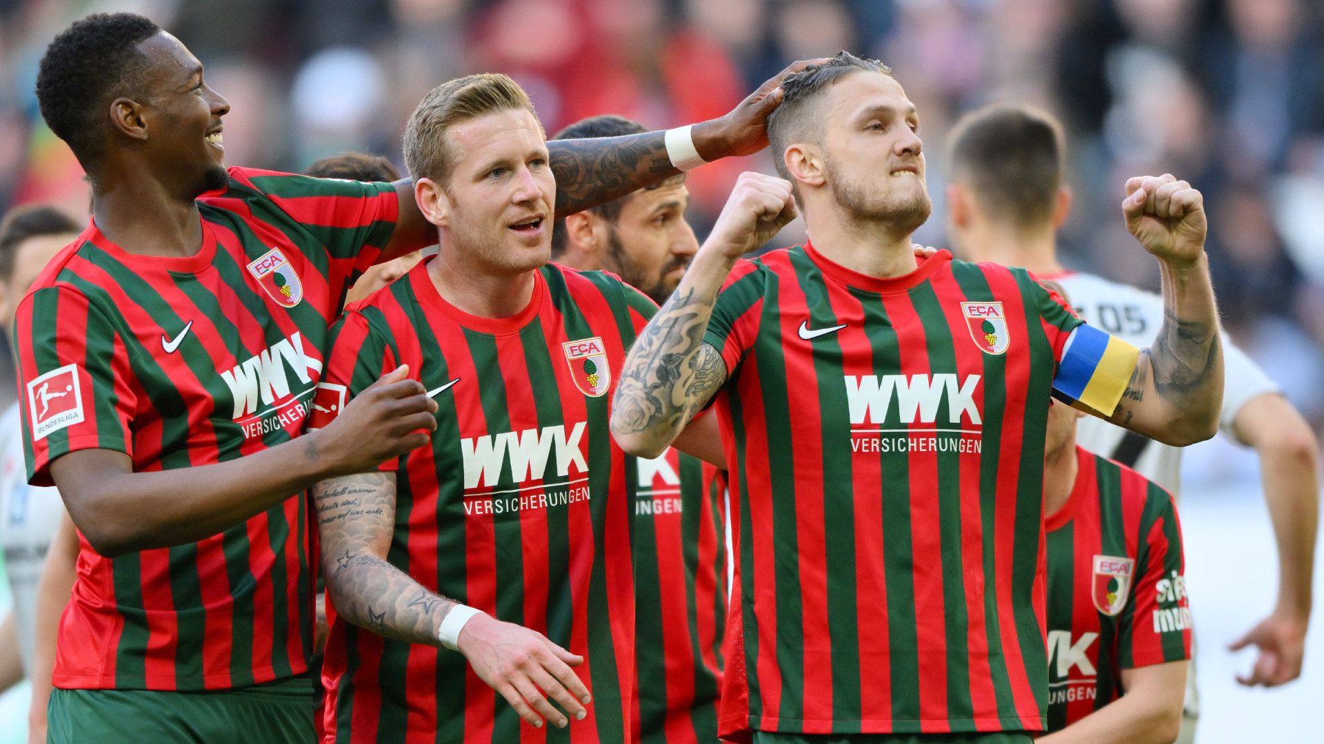 JEFFREY GOUWELEEUW AUGSBURG BUNDESLIGA 06042022