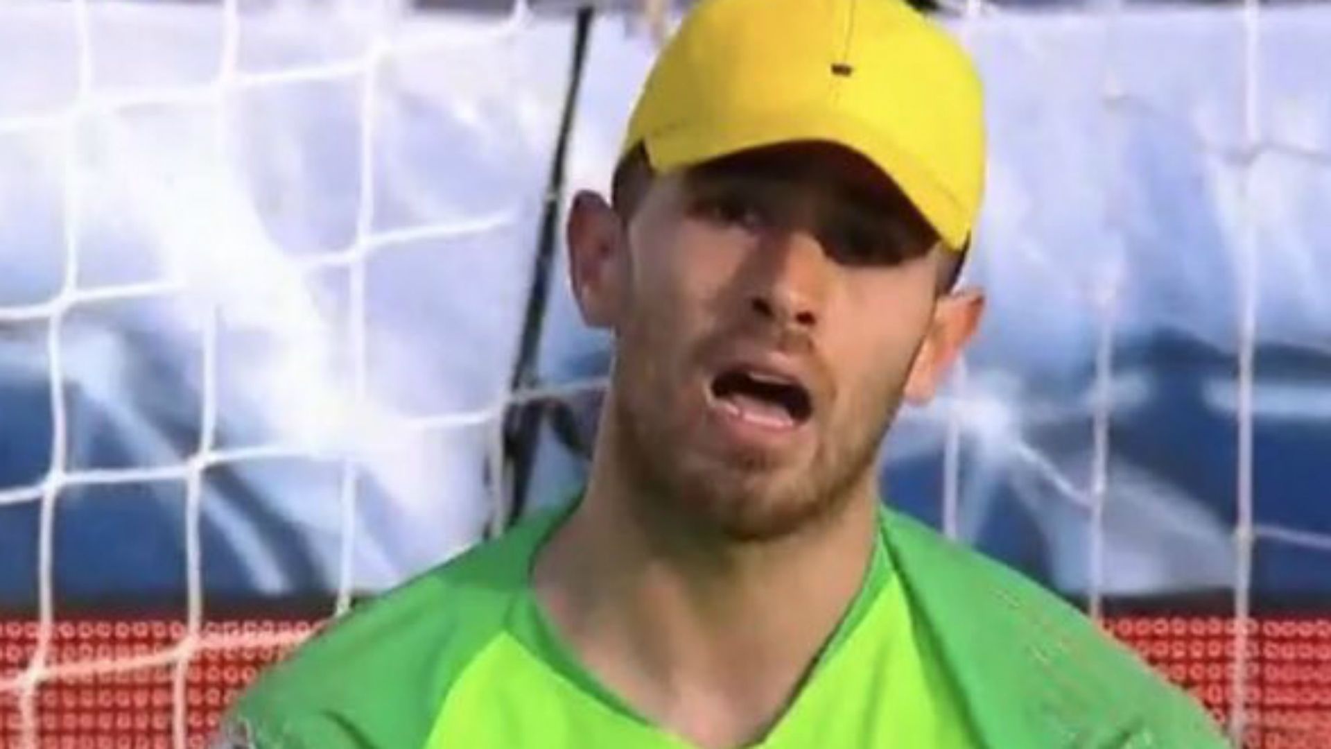 rossi boca juniors gorra amarilla