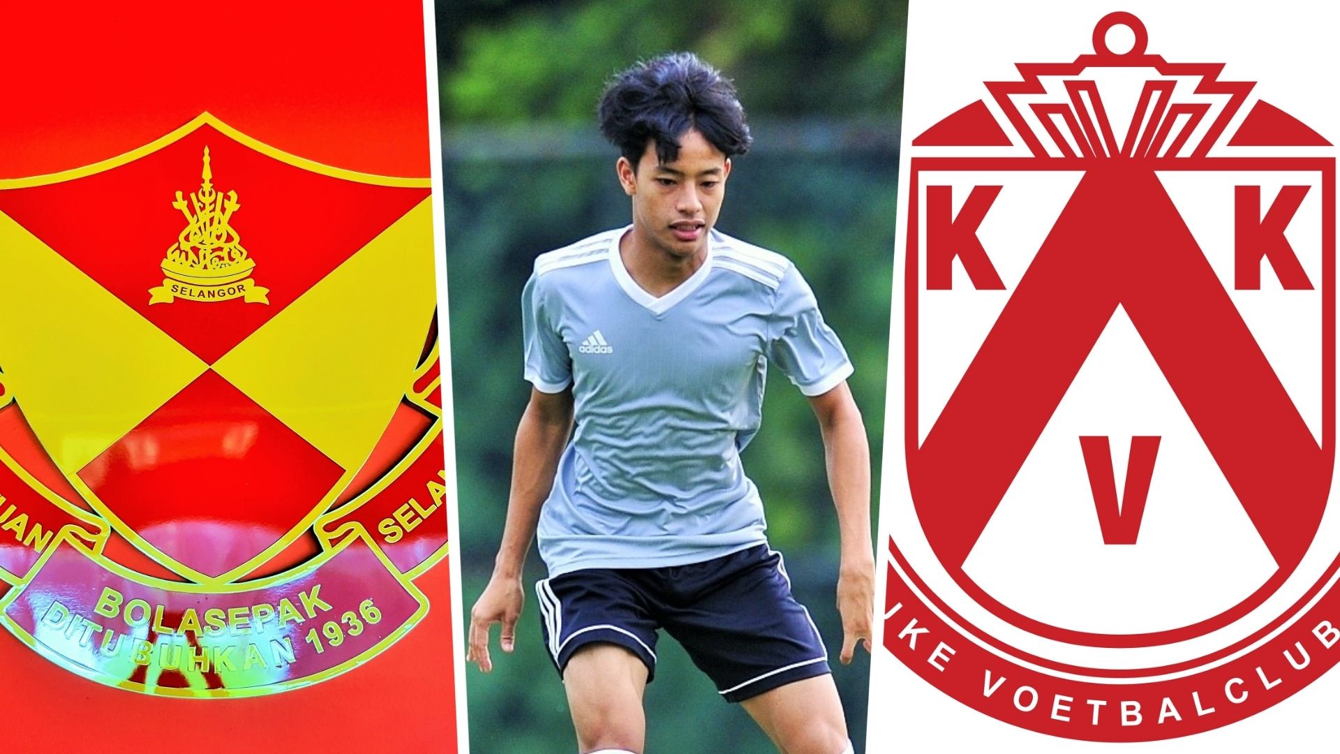 Luqman Hakim, Selangor, KV Kortrijk three way