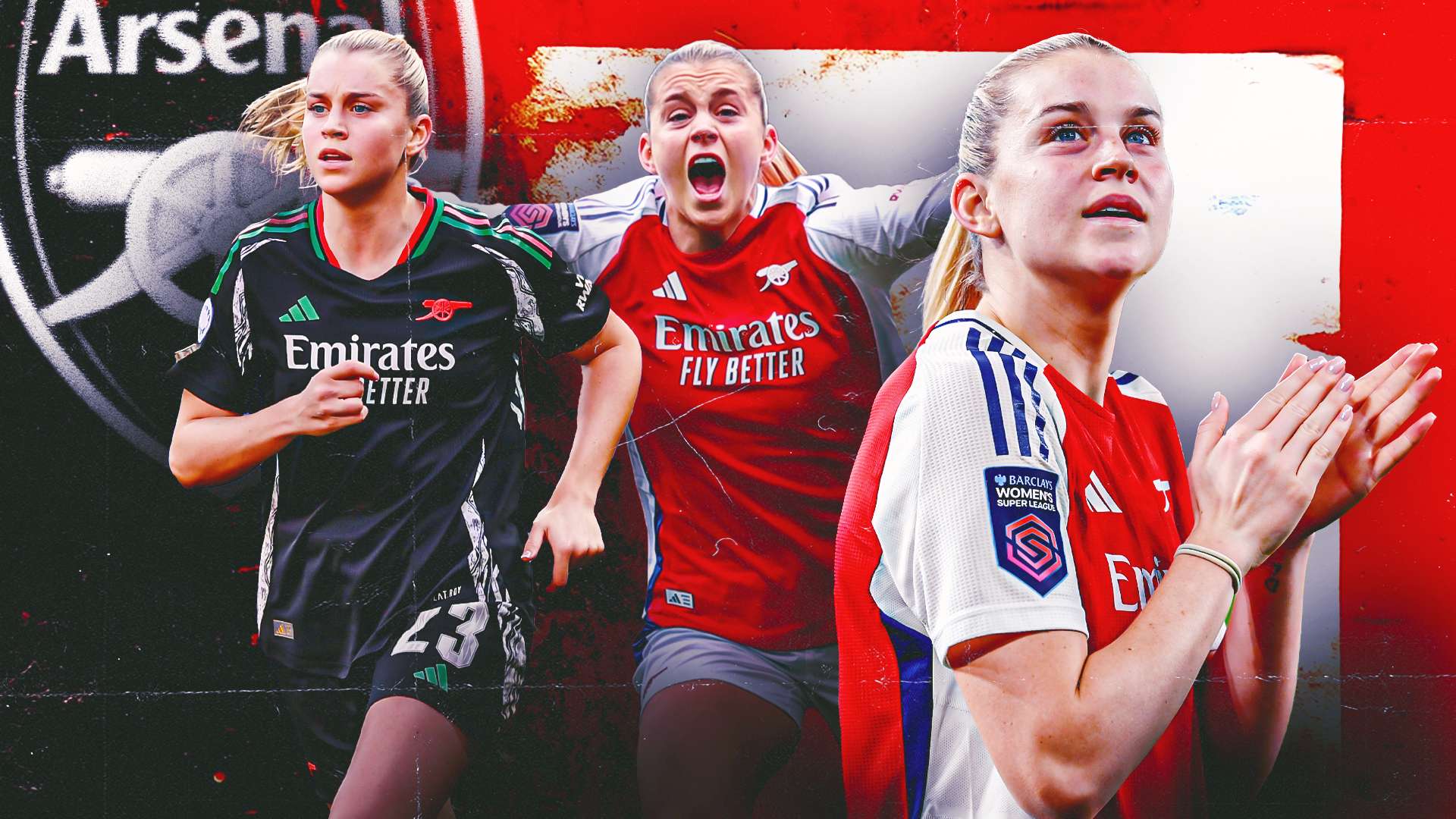 Alessia Russo Arsenal UWCL GFX