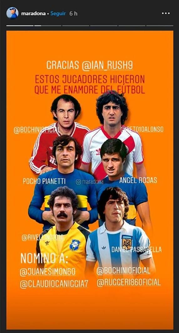 Maradona instagram