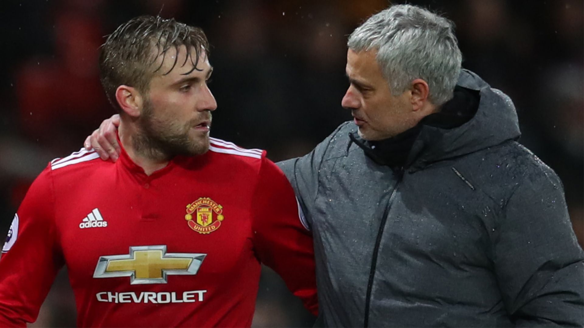 Luke Shaw Jose Mourinho Manchester United