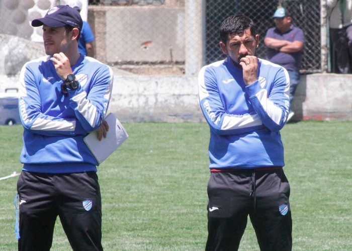 Beñat San José y Wálter Flores