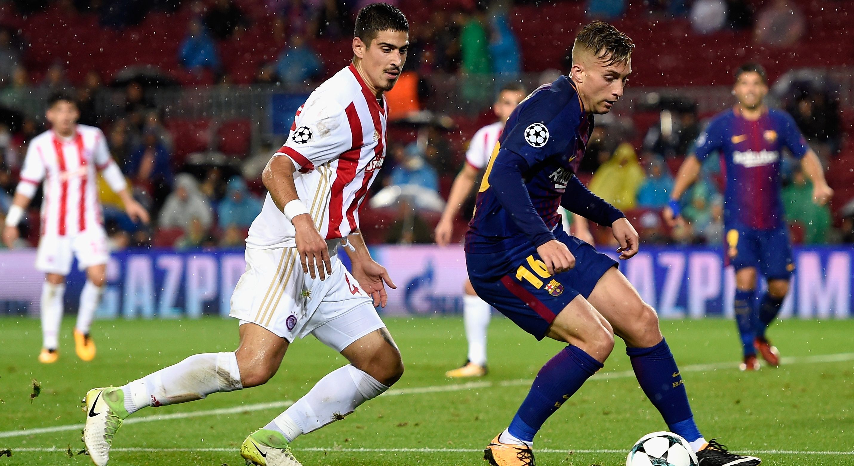 Gerard Deulofeu Barcelona Olympiacos