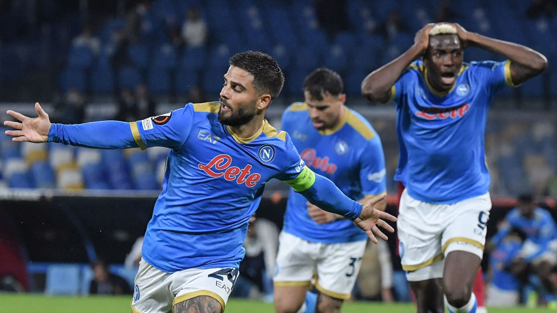Insigne Napoli Legia Europa League