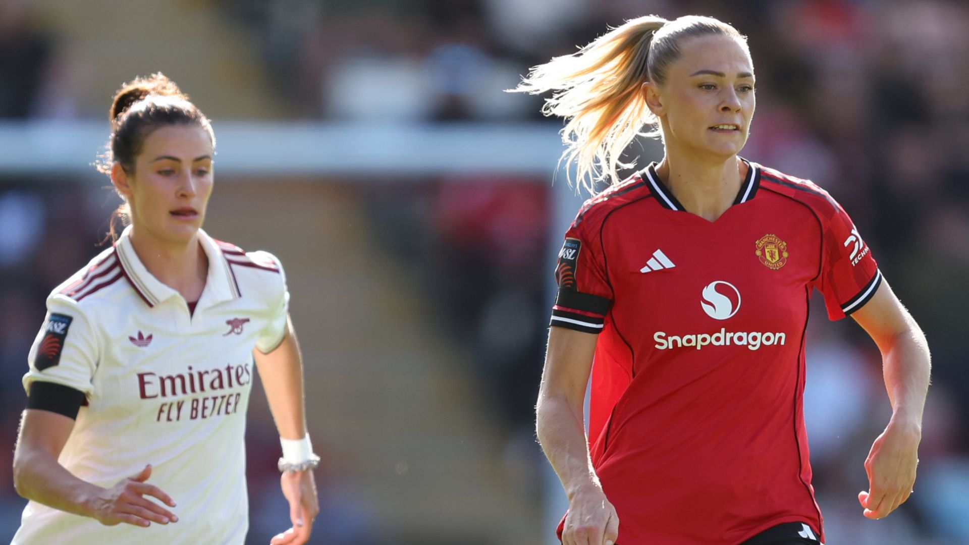 Fridolina Rolfo Manchester United Arsenal 2025-26