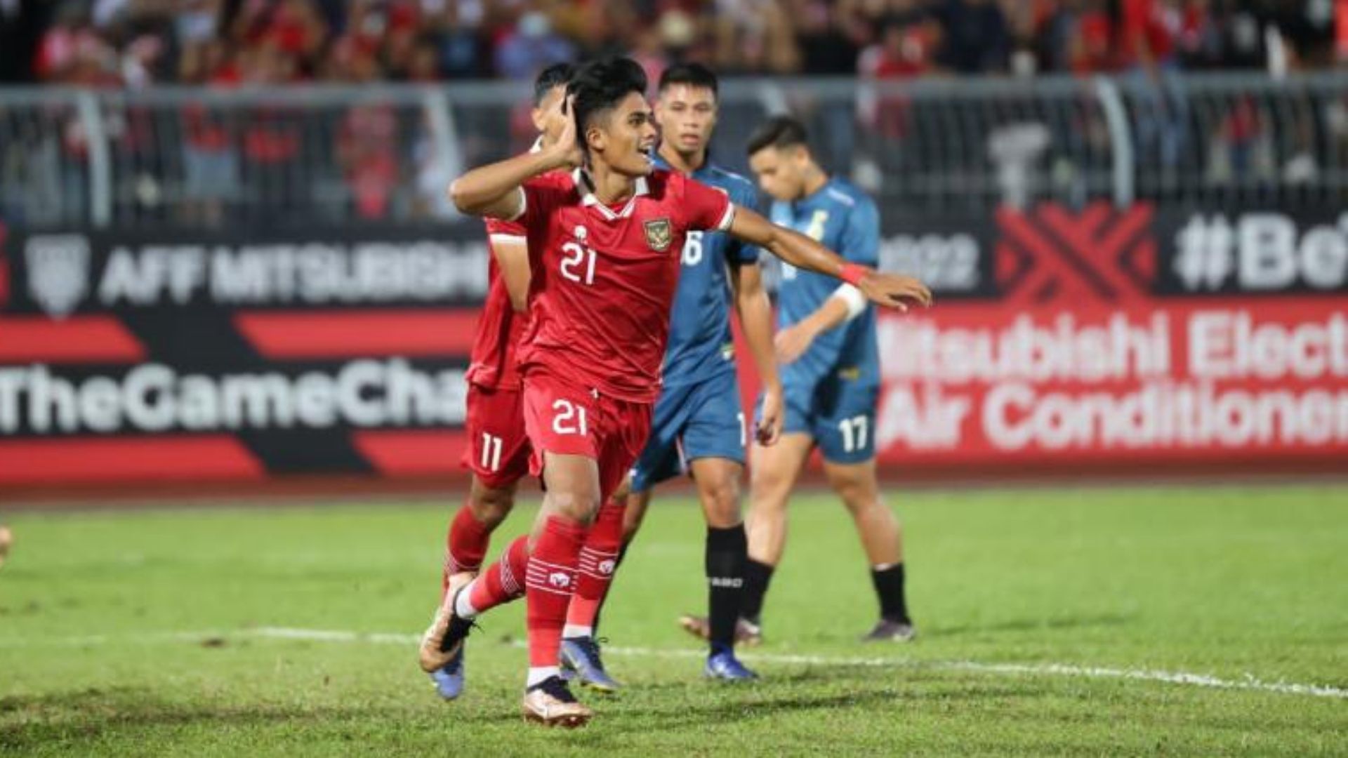 Selebrasi Ramadhan Sananta - Indonesia - AFF Cup 2022