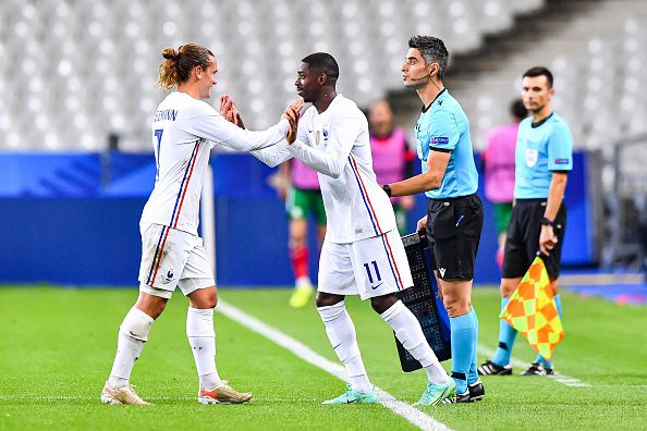 Ousmane Dembele & Antoine Griezmann France