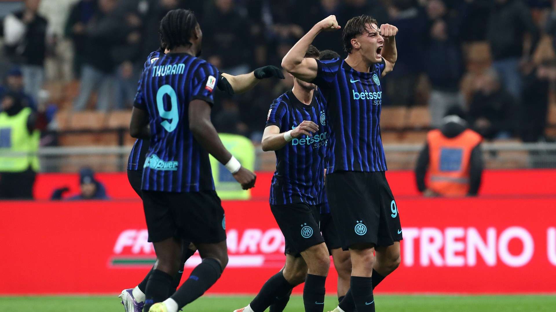 Inter Esposito esultanza