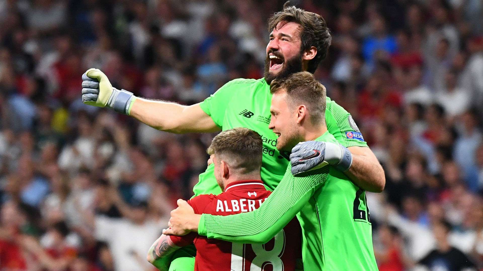 Alisson Liverpool Tottenham Champions 01 06 2019