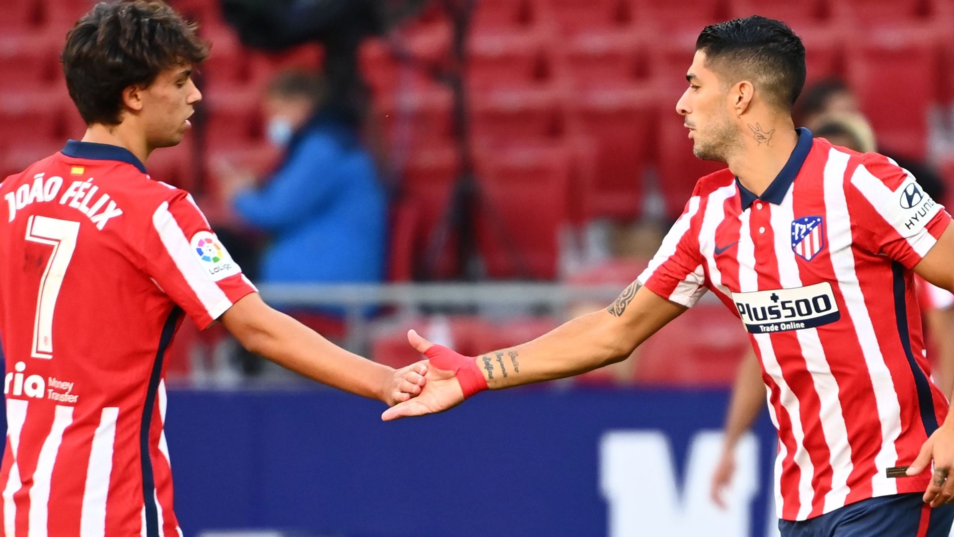 Joao Félix y Luis Suárez, Atlético de Madrid