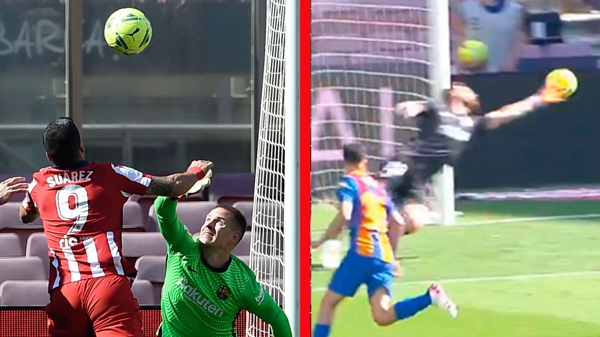 Ter Stegen y Oblak, Barcelona vs. Atlético de Madrid