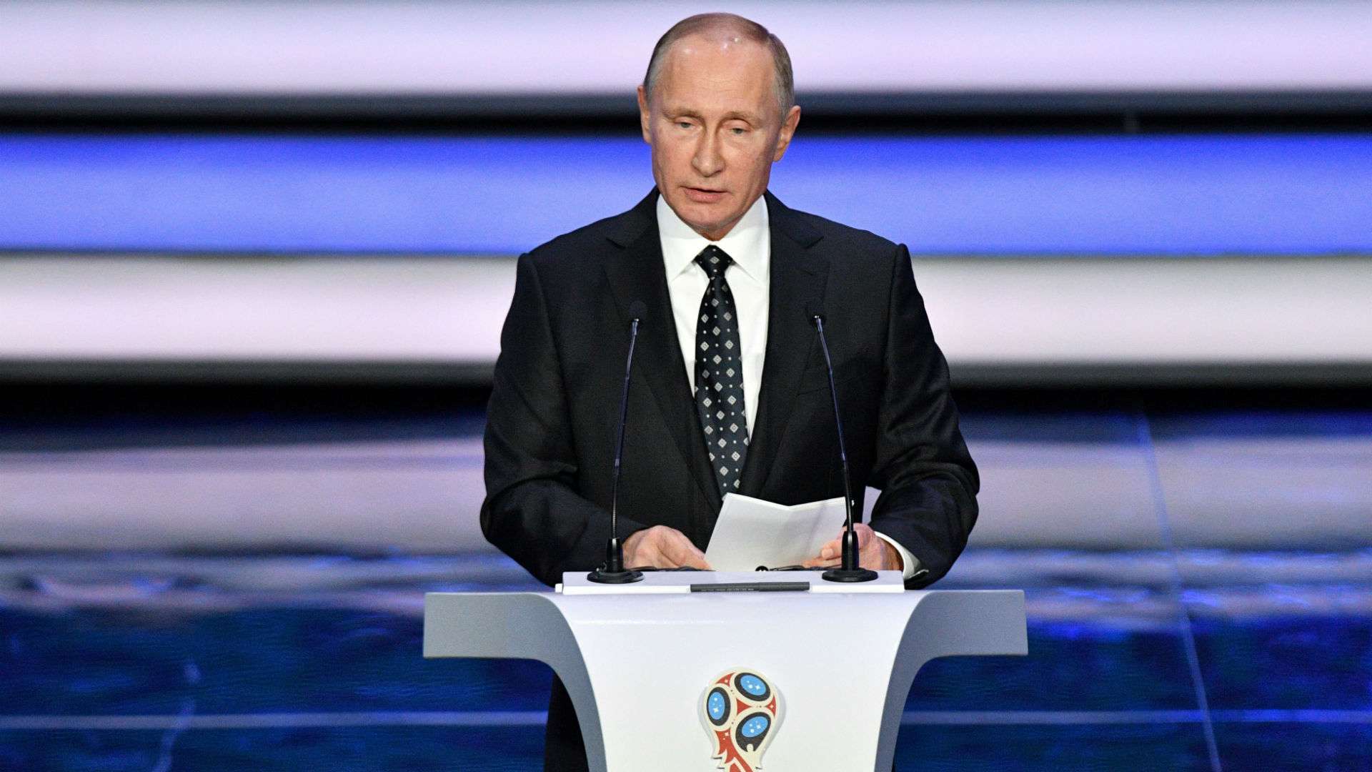 Vladimir Putin World Cup 2018 draw